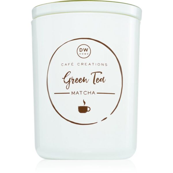 DW Home Cafe Creations Green Tea Matcha lumânare parfumată 434 g-Țena