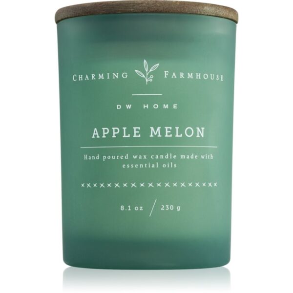 DW Home Charming Farmhouse Apple Melon lumânare parfumată 230 g-Țena