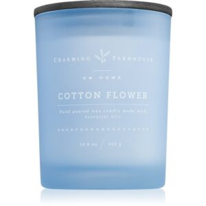 DW Home Charming Farmhouse Cotton Flower lumânare parfumată 414 g-ro