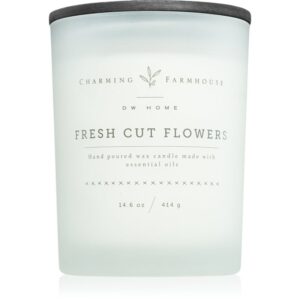 DW Home Charming Farmhouse Fresh Cut Flowers lumânare parfumată 413 g-ro
