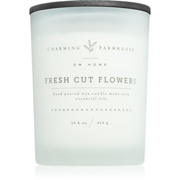 DW Home Charming Farmhouse Fresh Cut Flowers lumânare parfumată 413 g-ro
