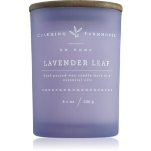 DW Home Charming Farmhouse Lavender Leaf lumânare parfumată 230 g-ro