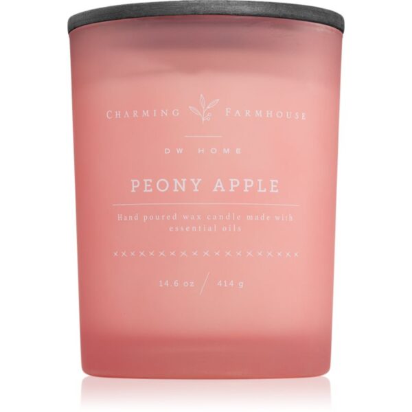 DW Home Charming Farmhouse Peony Apple lumânare parfumată 413 g-Țena