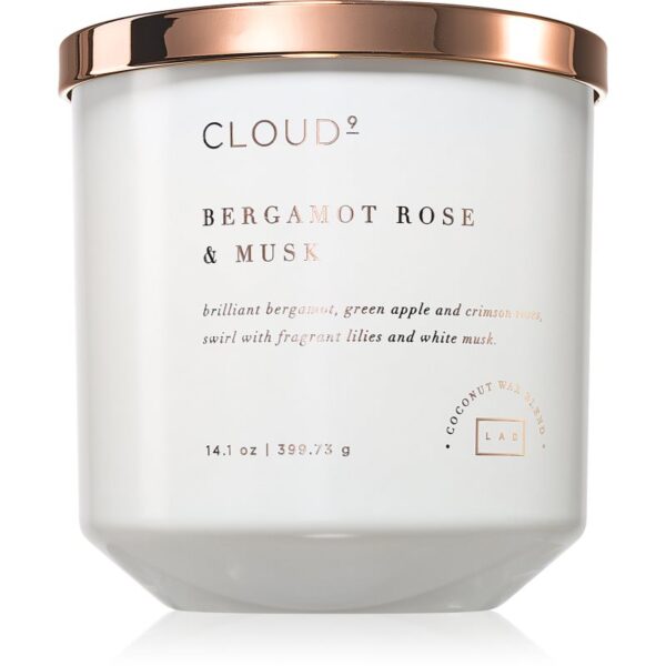 DW Home Cloud 9 Bergamot Rose & Musk lumânare parfumată 399 g-Țena