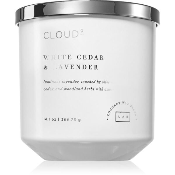 DW Home Cloud 9 White Cedar & Lavender lumânare parfumată 400 g-ro