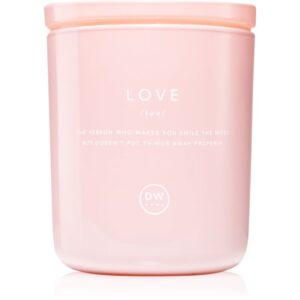 DW Home Definitions LOVE Peony Apple lumânare parfumată 264 g-Țena