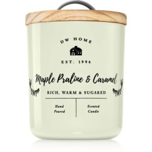 DW Home Farmhouse Maple Praline & Caramel lumânare parfumată 255 g-Țena
