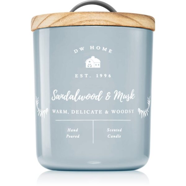 DW Home Farmhouse Sandalwood & Musk lumânare parfumată 264 g-Țena