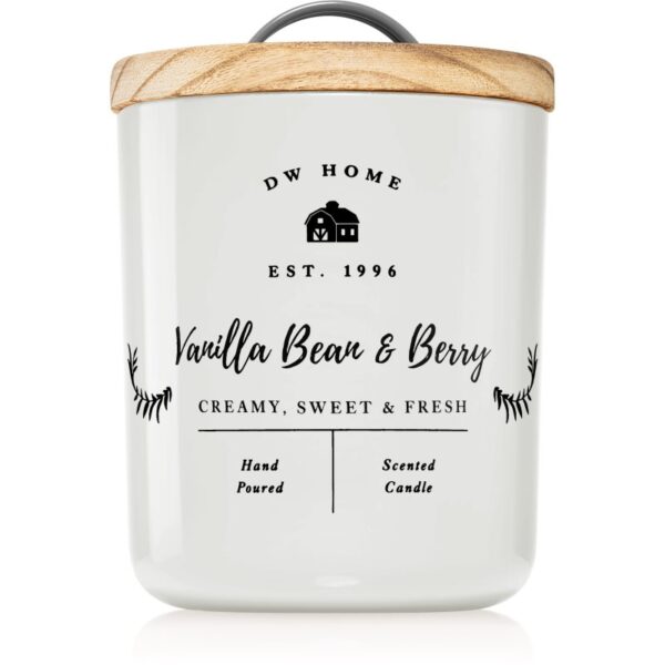 DW Home Farmhouse Vanilla Bean & Berry lumânare parfumată 255 g-Țena