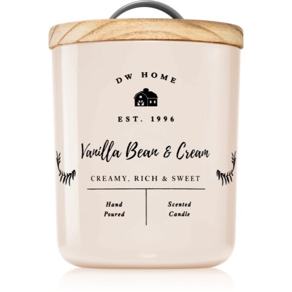 DW Home Farmhouse Vanilla Bean & Cream lumânare parfumată 264 g-Țena