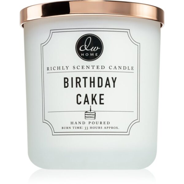 DW Home Signature Birthday Cake lumânare parfumată 264 g-ro