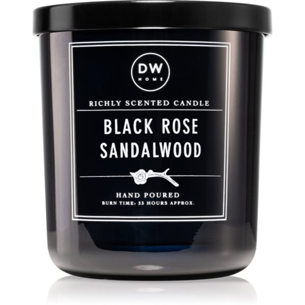 DW Home Signature Black Rose Sandalwood lumânare parfumată 263 g-Țena