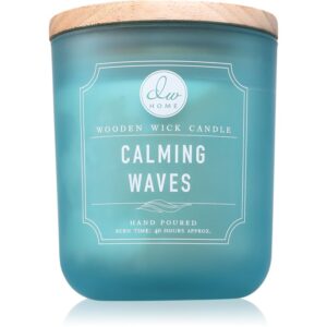 DW Home Signature Calming Waves lumânare parfumată cu fitil din lemn 326 g-ro