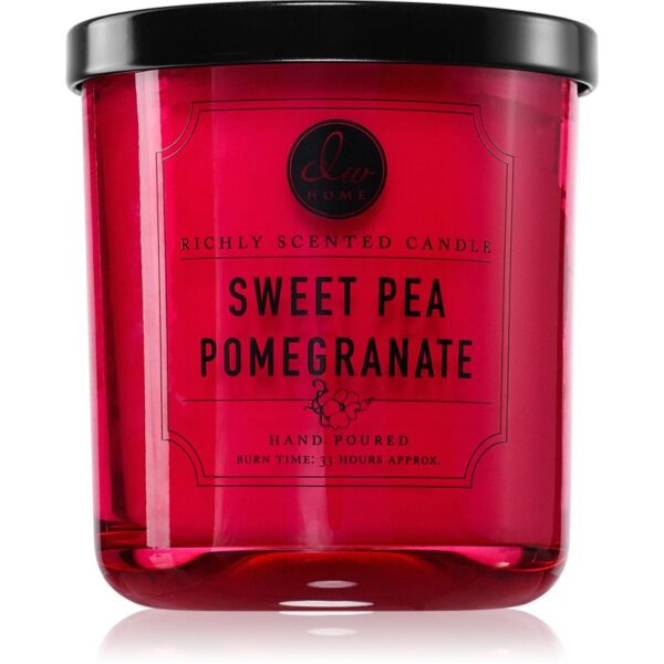 DW Home Signature Sweet Pea Pomegranate lumânare parfumată 275 g-Țena