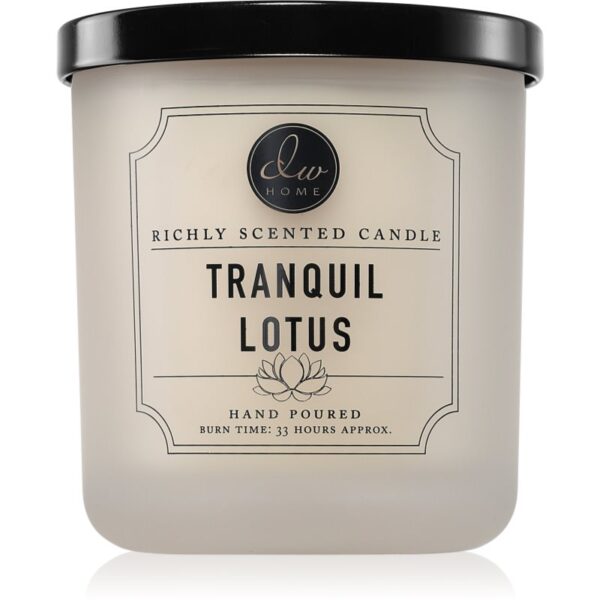 DW Home Signature Tranquil Lotus lumânare parfumată 269 g-ro