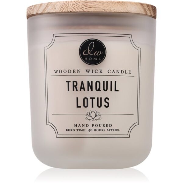 DW Home Signature Tranquil Lotus lumânare parfumată 326 g-ro
