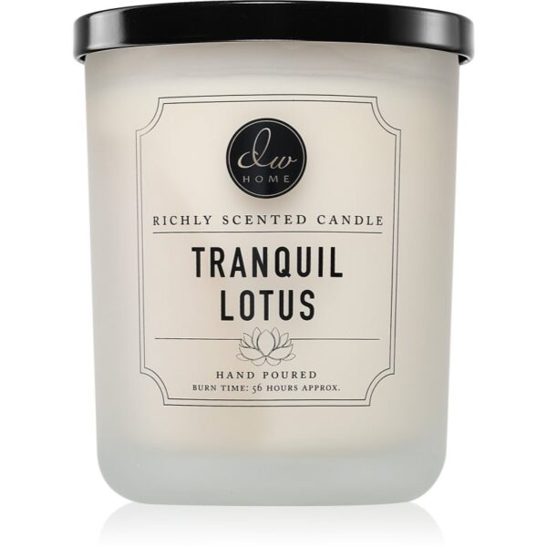 DW Home Signature Tranquil Lotus lumânare parfumată 525 g-ro