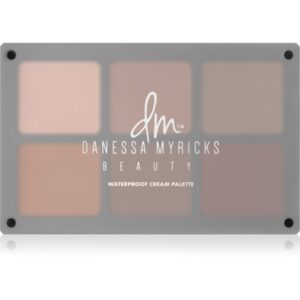 Danessa Myricks Beauty Waterproof Cream Palette paleta pentru fata multifunctionala rezistent la apa culoare Essentials 6x3 g-Țena