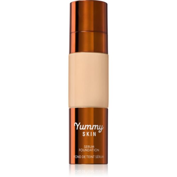 Danessa Myricks Beauty Yummy Skin Serum Foundation make-up cu textura usoara cu efect de hidratare culoare 5G - Fair To Light Skin With Golden Yellow-Țena