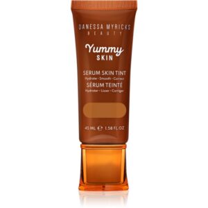 Danessa Myricks Beauty Yummy Skin Serum Skin Tint fond de ten hidratant si catifelant culoare 11 - Tan to Dark Skin with Neutral Olive Undertones 45 m-ro