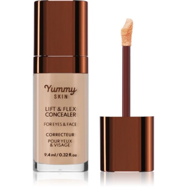 Danessa Myricks Beauty Yummy Skin Skin & Flex Concealer corector lichid cu efect matifiant culoare 4 - Light With Neutral Undertones 9.4 ml-ro