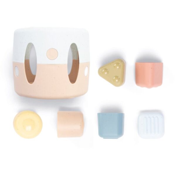 Dantoy Tiny Bio Shape Sorter jucărie interactivă cu piese care se pot insera 10 m+ 7 buc-ro