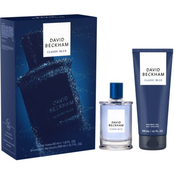David Beckham Classic Blue set cadou pentru bărbați-ro