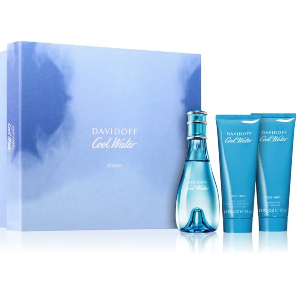 Davidoff Cool Water Woman set cadou pentru femei-ro