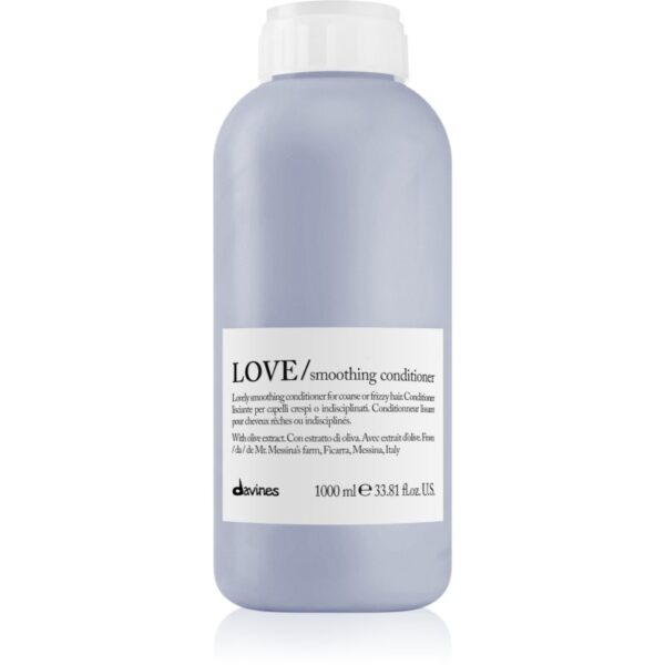 Davines Essential Haircare LOVE Smoothing Conditioner balsam cu efect de netezire pentru par indisciplinat 1000 ml-ro