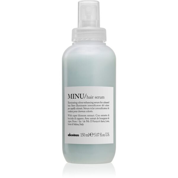 Davines Essential Haircare MINU Hair Serum ser intensiv pentru un par stralucitor si catifelat 150 ml-ro