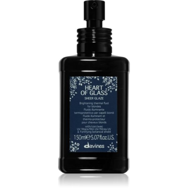 Davines Heart of Glass Sheer Glaze stralucirea pielii pentru par blond 150 ml-ro