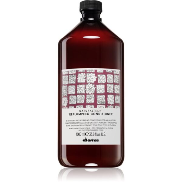 Davines Naturaltech Replumping Conditioner balsam hidratant pentru par usor de pieptanat 1000 ml-Țena