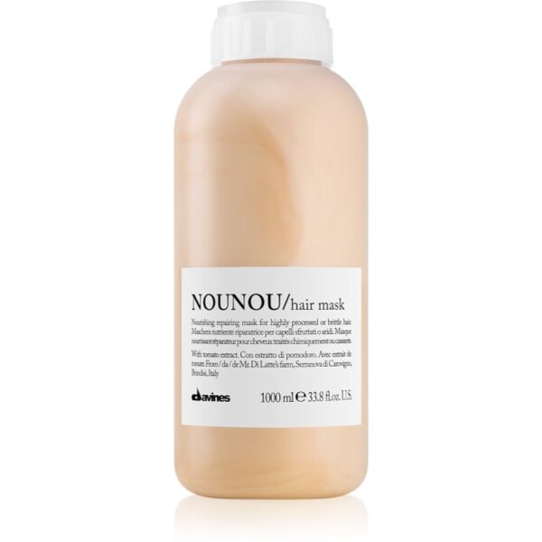 Davines NouNou masca hranitoare pentru par degradat sau tratat chimic 1000 ml-Țena