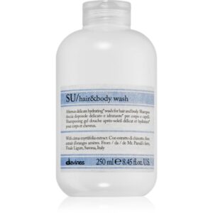 Davines SU Hair&Body Wash 2 in 1 gel de dus si sampon 250 ml-Țena