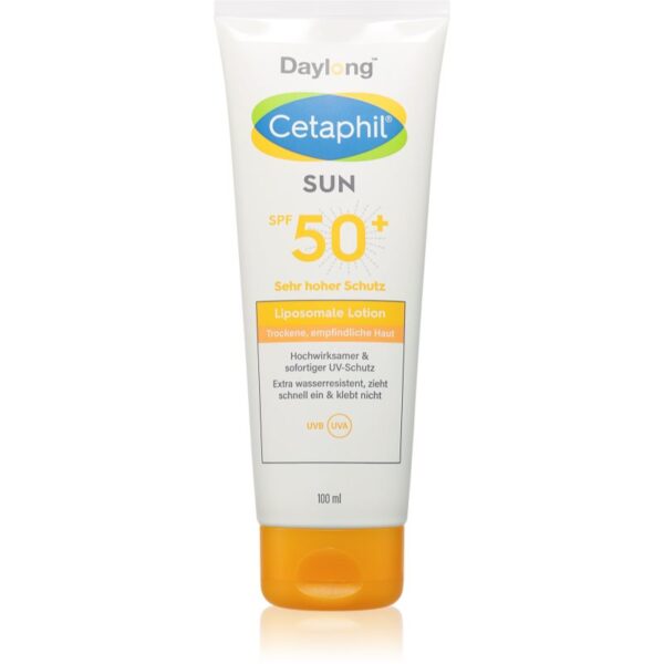 Daylong Cetaphil SUN Liposomal Lotion loțiune pentru plaja pentru piele sensibila SPF 50+ 100 ml-ro