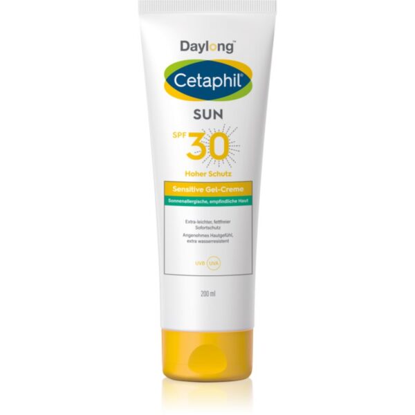 Daylong Cetaphil SUN Sensitive Gel-Creme gel cremă de protecție pentru piele sensibila SPF 30 200 ml-ro