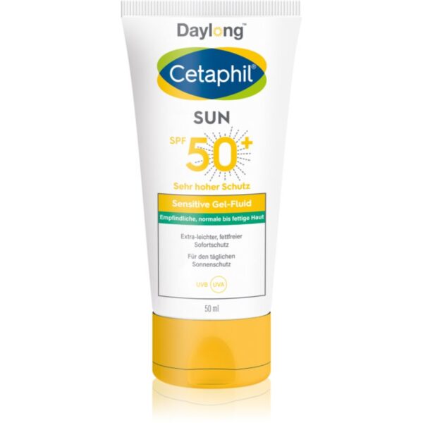 Daylong Cetaphil SUN Sensitive fluid protecție pentru piele sensibilă SPF 50+ 50 ml-ro