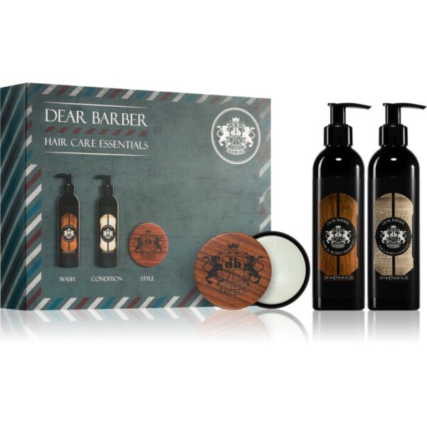 Dear Barber Hair Care Essentials set cadou pentru bărbați-ro
