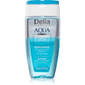 Delia Cosmetics Aqua demachiant in doua faze zona ochilor si a buzelor 150 ml-Țena