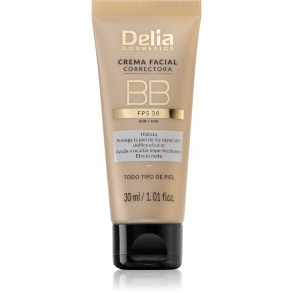 Delia Cosmetics BB crema de fata tonifianta SPF 30 culoare Light 30 ml-ro