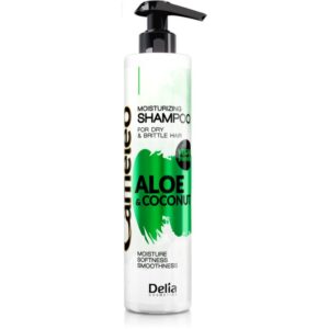 Delia Cosmetics Cameleo Aloe & Coconut sampon hidratant pentru par uscat si fragil 250 ml-ro
