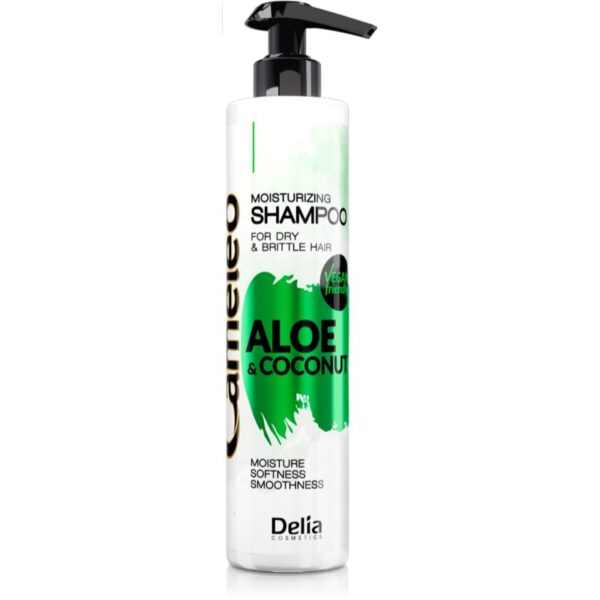 Delia Cosmetics Cameleo Aloe & Coconut sampon hidratant pentru par uscat si fragil 250 ml-ro