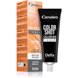 Delia Cosmetics Cameleo Color Shot toner color pentru păr culoare COPPER 60 ml-ro