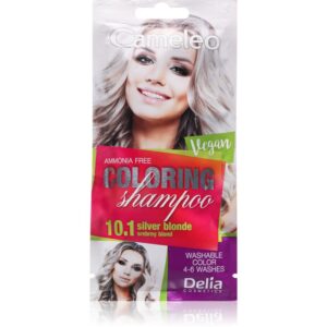 Delia Cosmetics Cameleo Coloring Shampoo șampon nuanțator pentru păr culoare 10.1 Silver Blonde 40 ml-ro