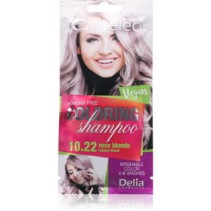 Delia Cosmetics Cameleo Coloring Shampoo șampon nuanțator pentru păr culoare 10.22 Rose Blonde 40 ml-ro