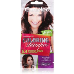 Delia Cosmetics Cameleo Coloring Shampoo șampon nuanțator pentru păr culoare 5.4 Chestnut Brown 40 ml-Țena