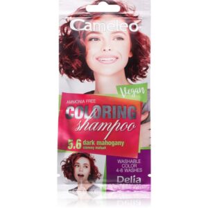 Delia Cosmetics Cameleo Coloring Shampoo șampon nuanțator pentru păr culoare 5.6 Dark Mahogany 40 ml-Țena
