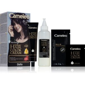 Delia Cosmetics Cameleo Omega Culoare permanenta pentru par culoare 6.26 Aubergine-Țena