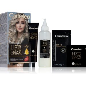 Delia Cosmetics Cameleo Omega Culoare permanenta pentru par culoare 9.1 Ultimate Ash Blonde-ro