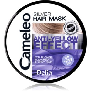 Delia Cosmetics Cameleo Silver Masca de par neutralizeaza tonurile de galben 200 ml-ro